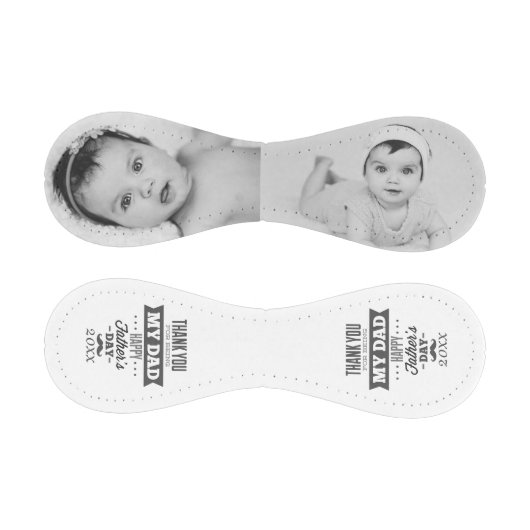 父の日パーソナライズされた白黒 野球ボール (パネル)