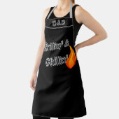 父の日パーソナライズされた究極BBQグリルギフト エプロン (インサイチュ)