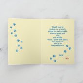 『父の日パーソナライズされた』 シーズンカード (内部)