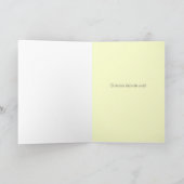 父の日パーソナライズな一流愛カード カード (内部)