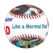 父の日パーソナライズ写真ヴィンテージスタイル, 野球ボール (正面)