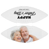 父の日パーソナライズ写真文字 アメリカンフットボール (パネル)