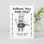 父の日パーティの招待状 招待状 (スタンド正面)