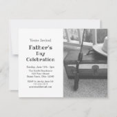 父の日パーティーお祝い招待状 招待状 (正面)