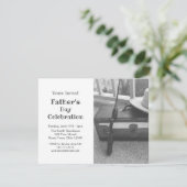 父の日パーティーお祝い招待状 招待状 (スタンド正面)