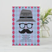 父の日ヒップスター招待状 招待状 (スタンド正面)