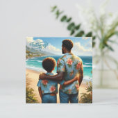 父の日ビーチボンド民族の父と息子 (スタンド正面)