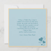 父の日ビーチボンド民族の父と息子 (裏面)