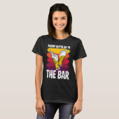 父の日ビール飲みダディ1 Tシャツ (正面フル)