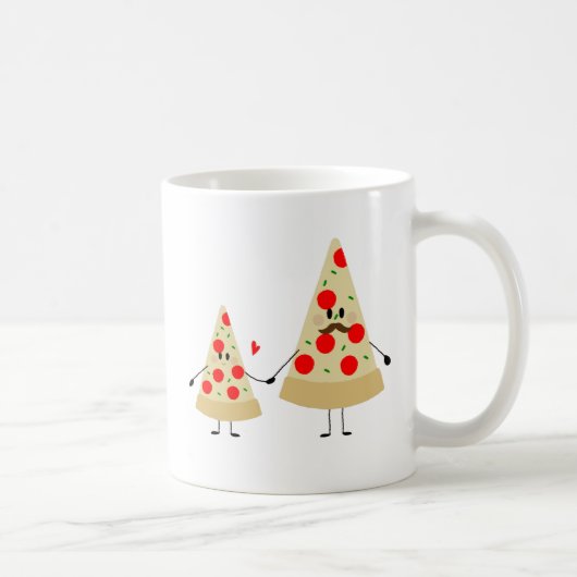 父の日ピザ コーヒーマグカップ (右)