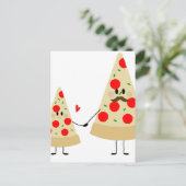 父の日ピザ ポストカード (スタンド正面)