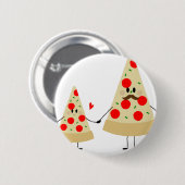 父の日ピザ 缶バッジ (正面&裏面)