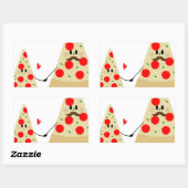 父の日ピザ 長方形シール (シート)