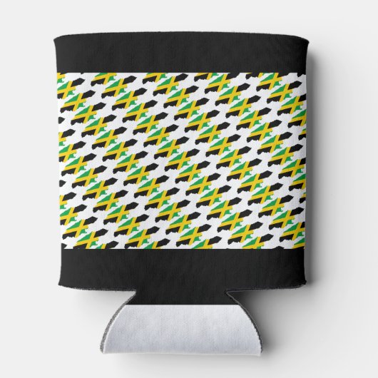 父の日ファンタスティックジャマイカパパ パーソナライズされた 缶クーラー (裏面)