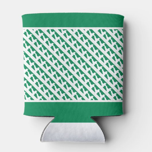 父の日ファンタスティック・ナイジェリアパパ パーソナライズされた 缶クーラー (裏面)