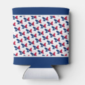 父の日ファンタスティックTEXANパパ パーソナライズされた 缶クーラー (裏面)