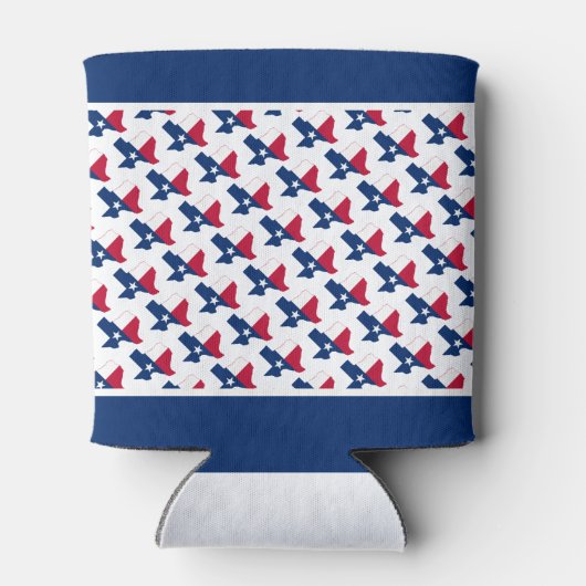 父の日ファンタスティックTEXANパパ パーソナライズされた 缶クーラー (裏面)