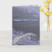 父の日フィッシングカード カード (黄色い花)