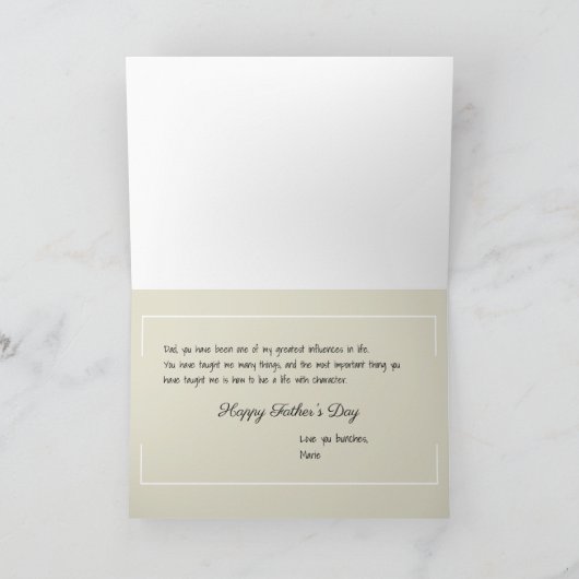 父の日フィッシング カード (内部)