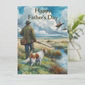 父の日フェアジャンハンターフラットホリデーカード シーズンカード (スタンド正面)