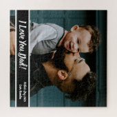 父の日フォトギフトカスタムパズル ジグソーパズル (横)