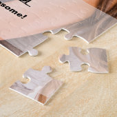 父の日フォトギフトカスタムパパの日 ジグソーパズル (側面)