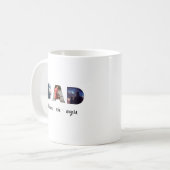 父の日フォトギフト コーヒーマグカップ (正面左)