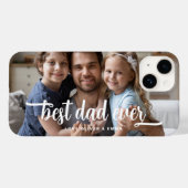 父の日フォトギフト 世界一の父 Case-Mate iPhoneケース (裏面 (横))
