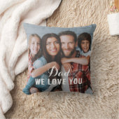 父の日フォトギフト Dad We Love You クッション (ブランケット)