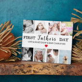 父の日フォトコラージュのプラーク | パパ フォトプラーク (側面)