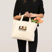 父の日フォトコラージュカード(カスタム可能) ミニトートバッグ (正面(商品))