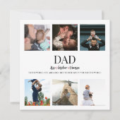 父の日フォトコラージュカード シーズンカード (正面)