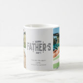 父の日フォトコラージュ コーヒーマグカップ (中央)