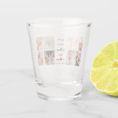 父の日フォトコラージュ | パパショットグラス贈り物 ショットグラス (裏面)