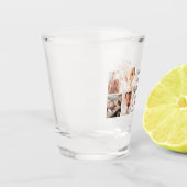 父の日フォトコラージュ | パパショットグラス贈り物 ショットグラス (左)