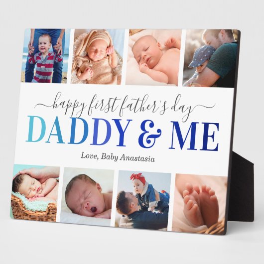 父の日フォトパパと私 フォトプラーク (側面)