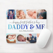 父の日フォトパパと私 マウスパッド (マウス)