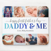 父の日フォトパパと私 マウスパッド (正面)