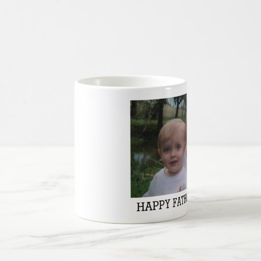 父の日フォトマグカップカスタムアイディア コーヒーマグカップ (中央)