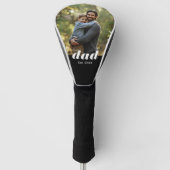 父の日フォト Dad Established ゴルフヘッドカバー (正面)