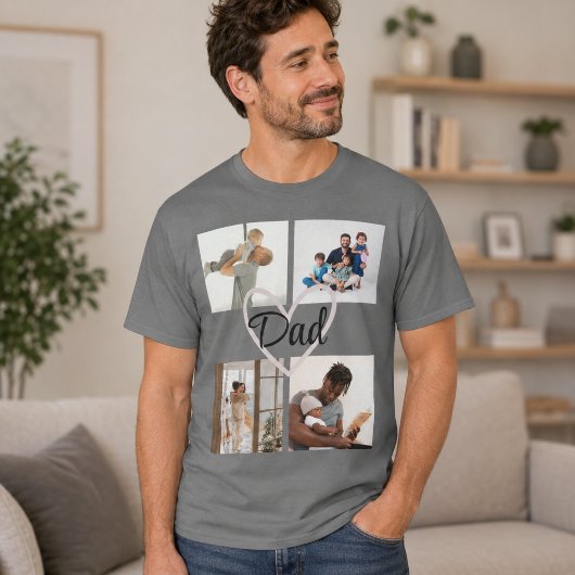 父の日フォトTシャツ（名入れカスタム可能） Tシャツ