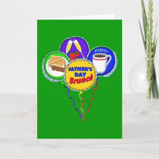 父の日ブランチ カード (正面)