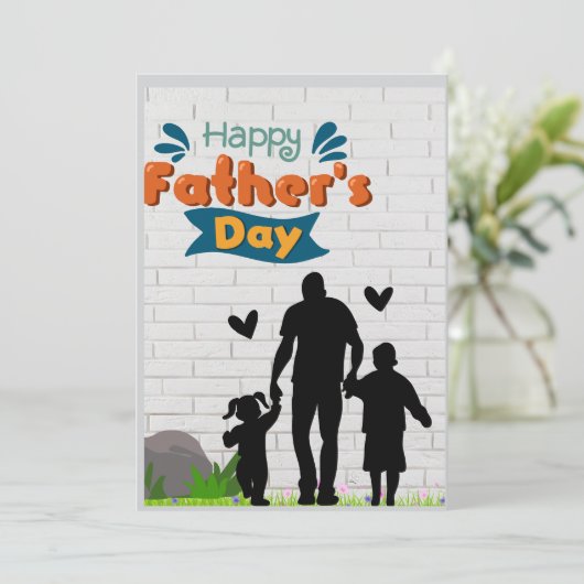 父の日ブランチ 招待状 (スタンド正面)