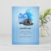 父の日ブルー シーズンカード (スタンド正面)