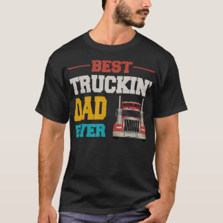 父の日ベストトラックの父のギフトヴィンテージTru Tシャツ