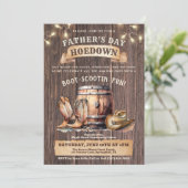 父の日ホームダウン招待状 – カントリー素朴ズ 招待状 (スタンド正面)