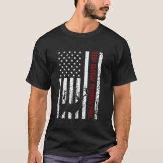 父の日ポー最高のパー・エバー米国国旗アメリカ Tシャツ