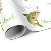 父の日マスのラッピングパーソナライズされた紙 ラッピングペーパー (ロールコーナー)