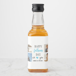 父の日ミニ酒ボトルラベル贈り物 リキュールボトルラベル