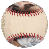 父の日ユニークパーソナライズされた ソフトボール (裏面)